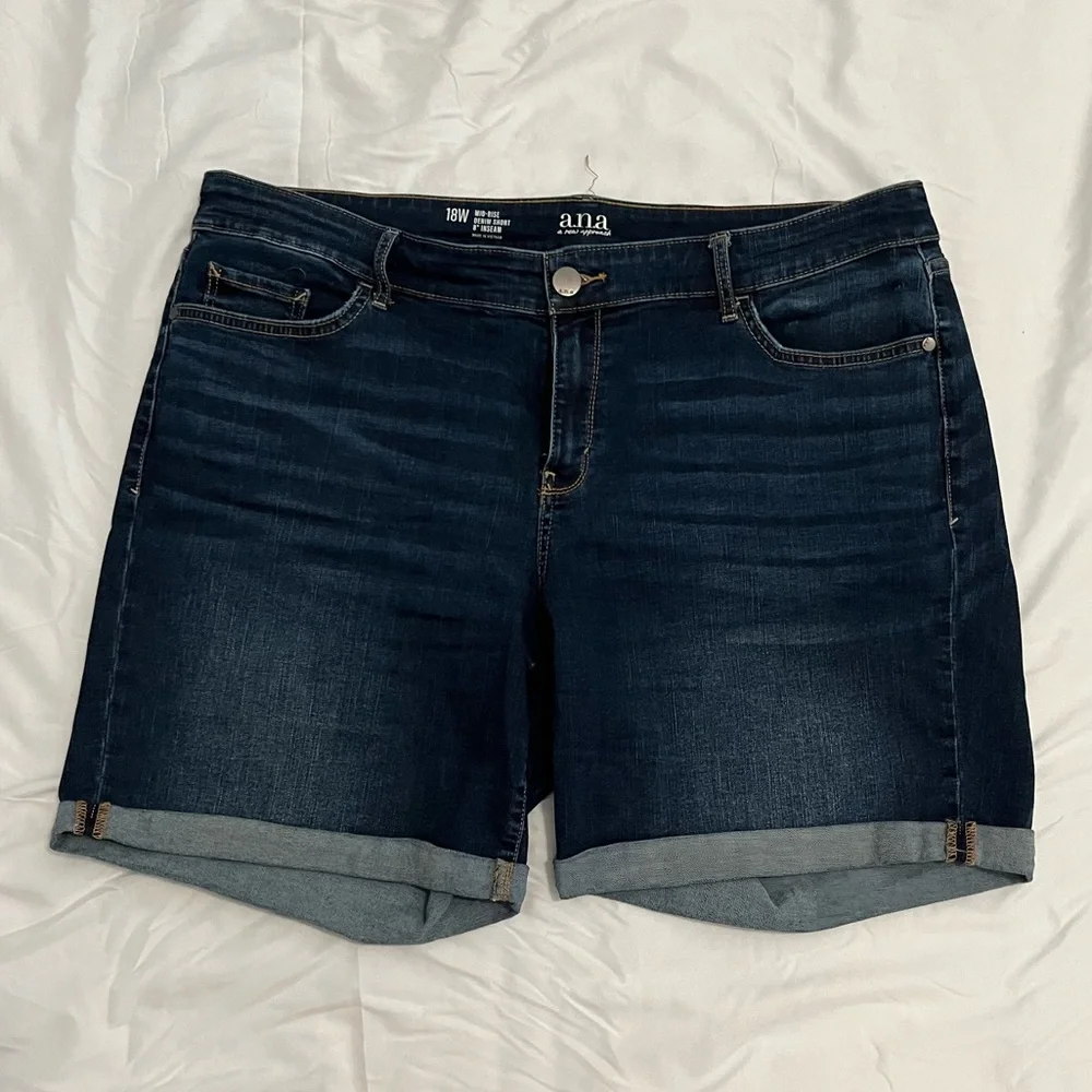 Ana, Ninewest, and Grace Vanderbilt Women’s Jean Shorts Lot Size- 18 - Picture 8 of 10